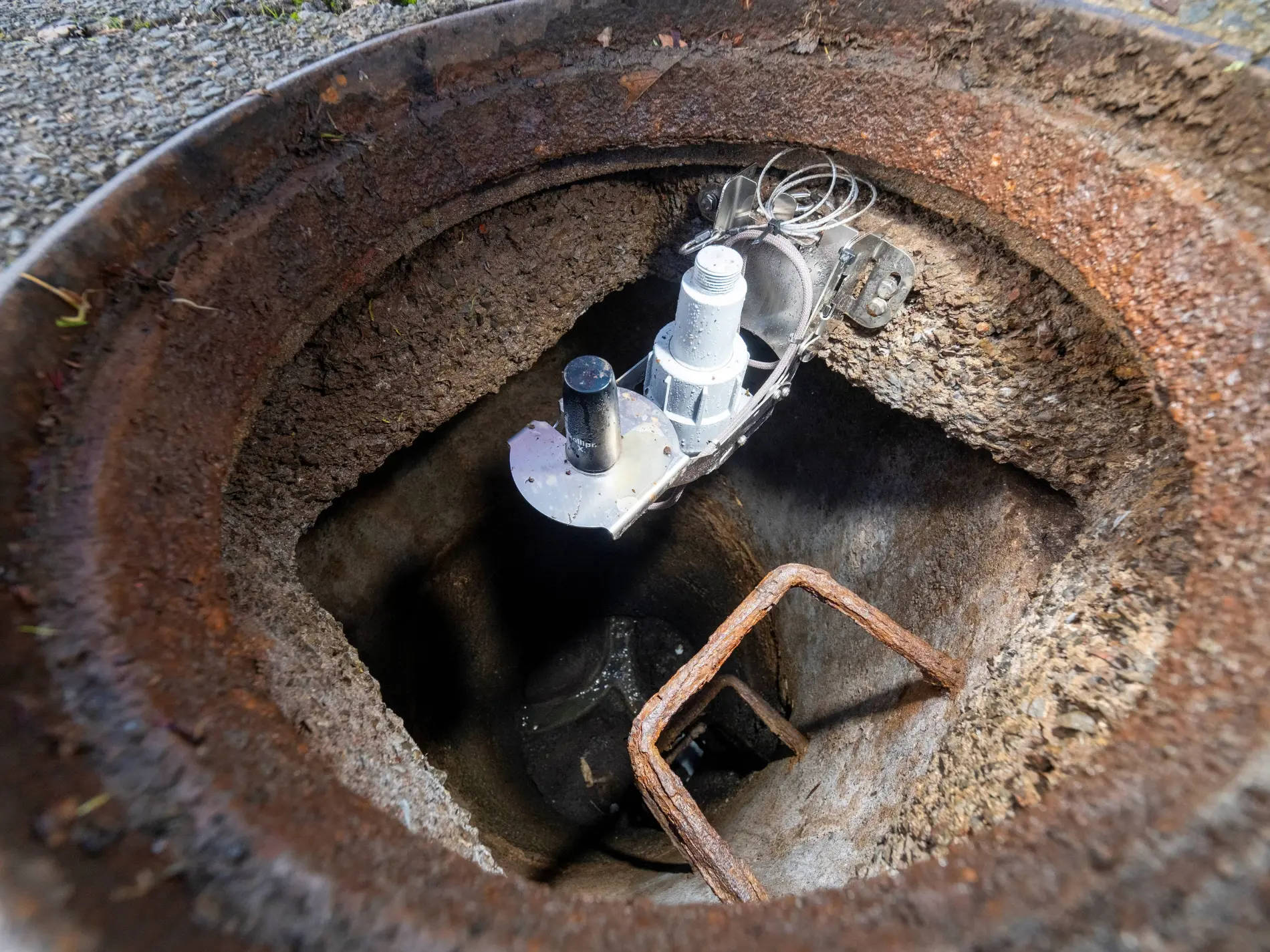 Spectra sewer level sensor installed at Watercare