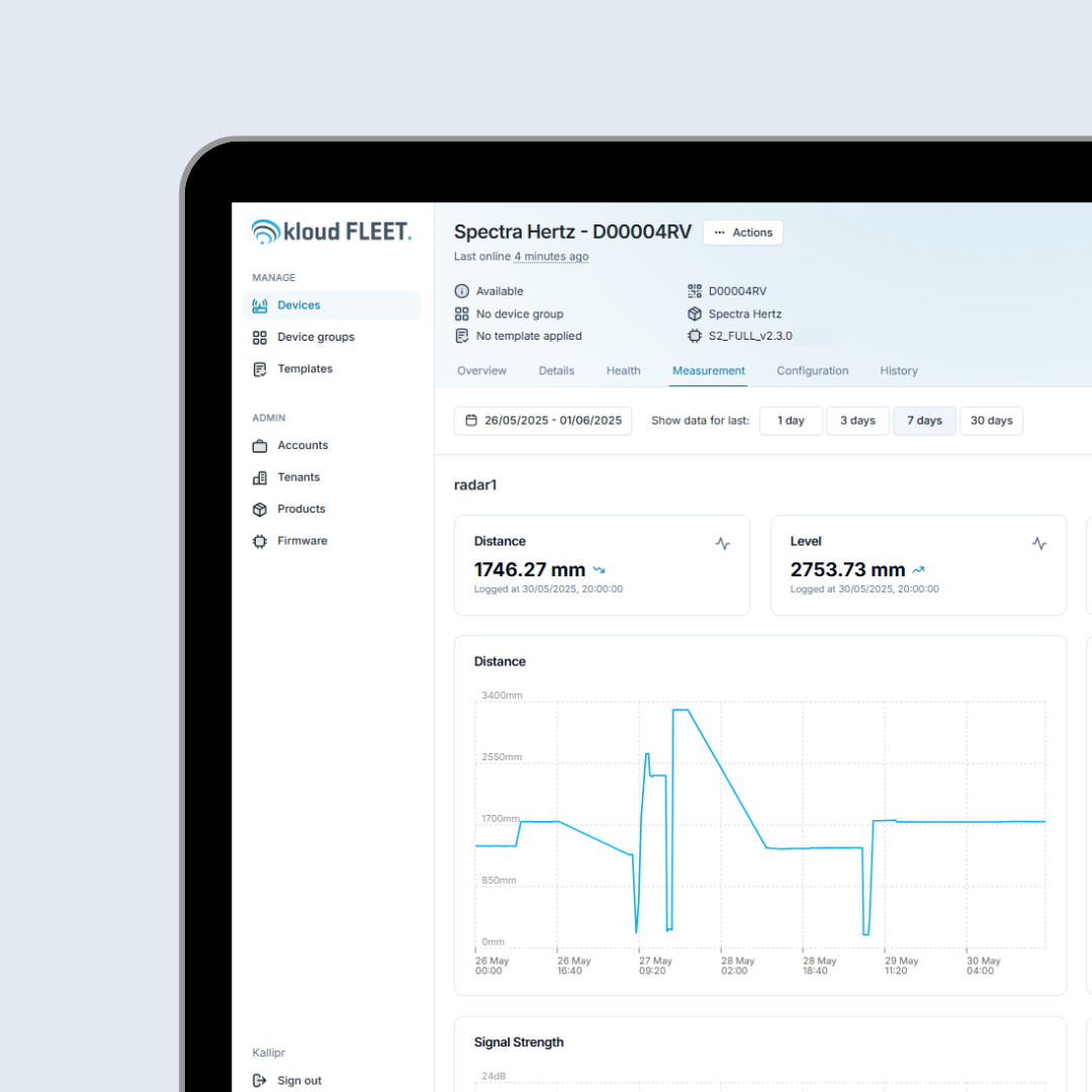 Icon for fleet device configuration and monitoring software
