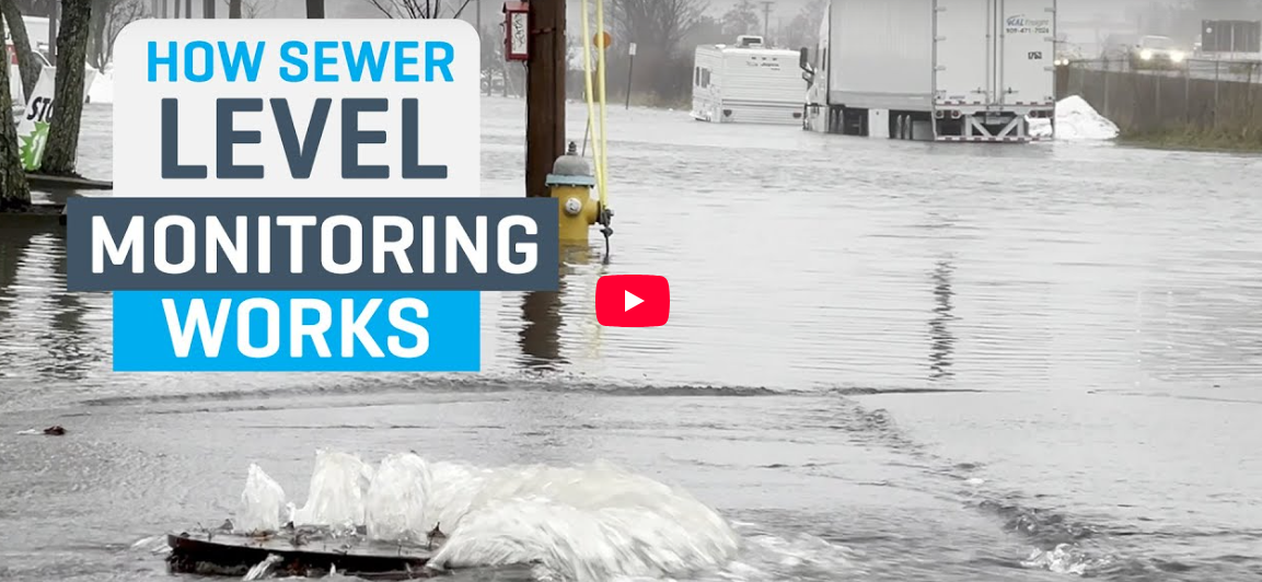 How sewer level monitoring works