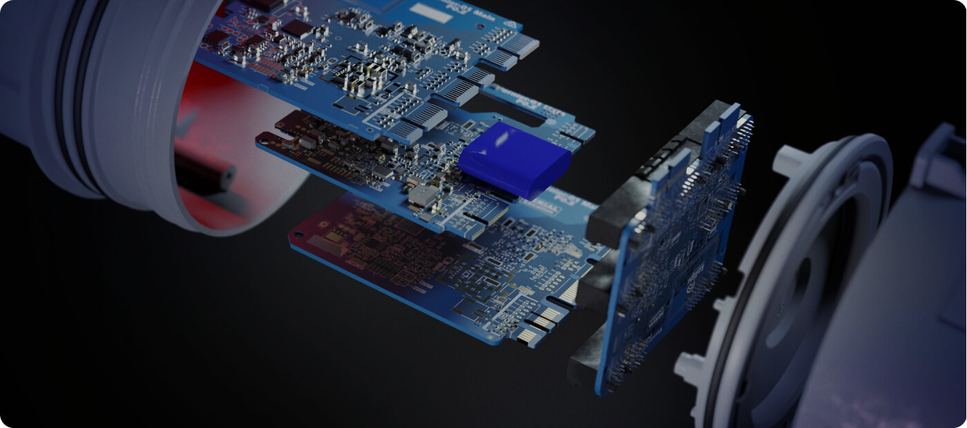 Detailed view inside Spectra product